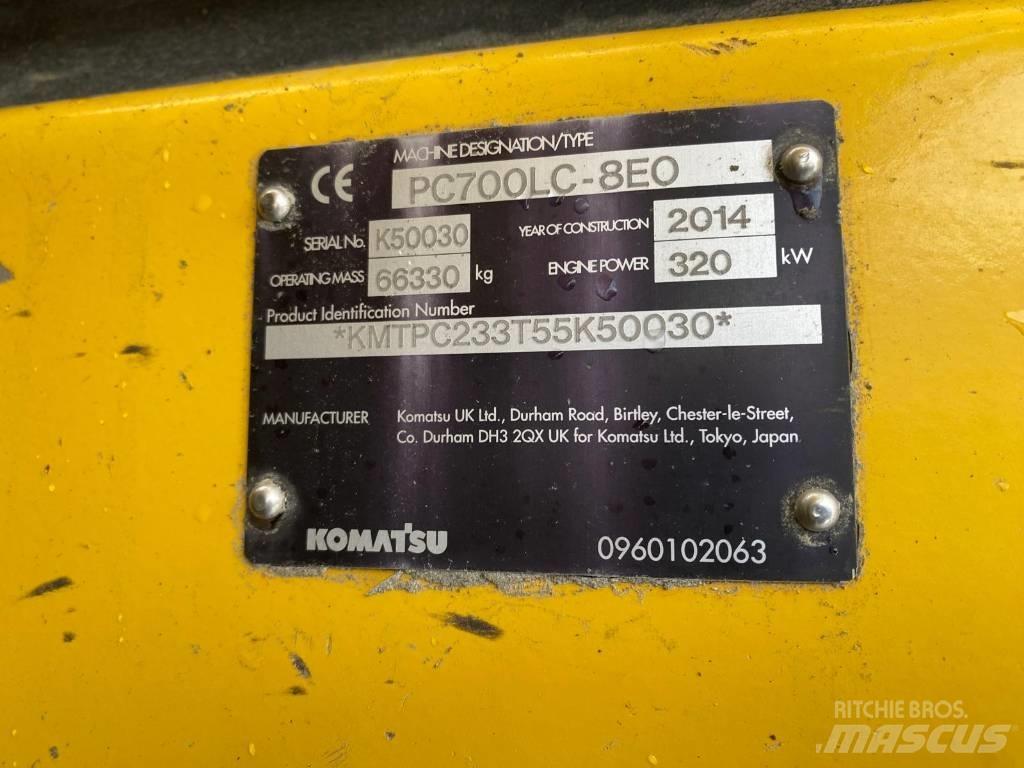 Komatsu PC 700-8EO Kāpurķēžu ekskavatori