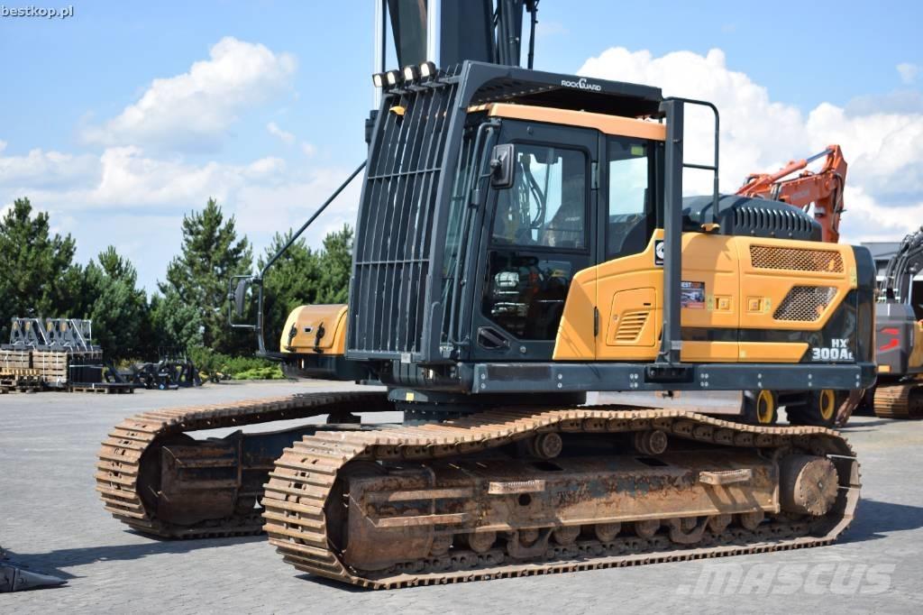 Hyundai HX 300 AL Kāpurķēžu ekskavatori