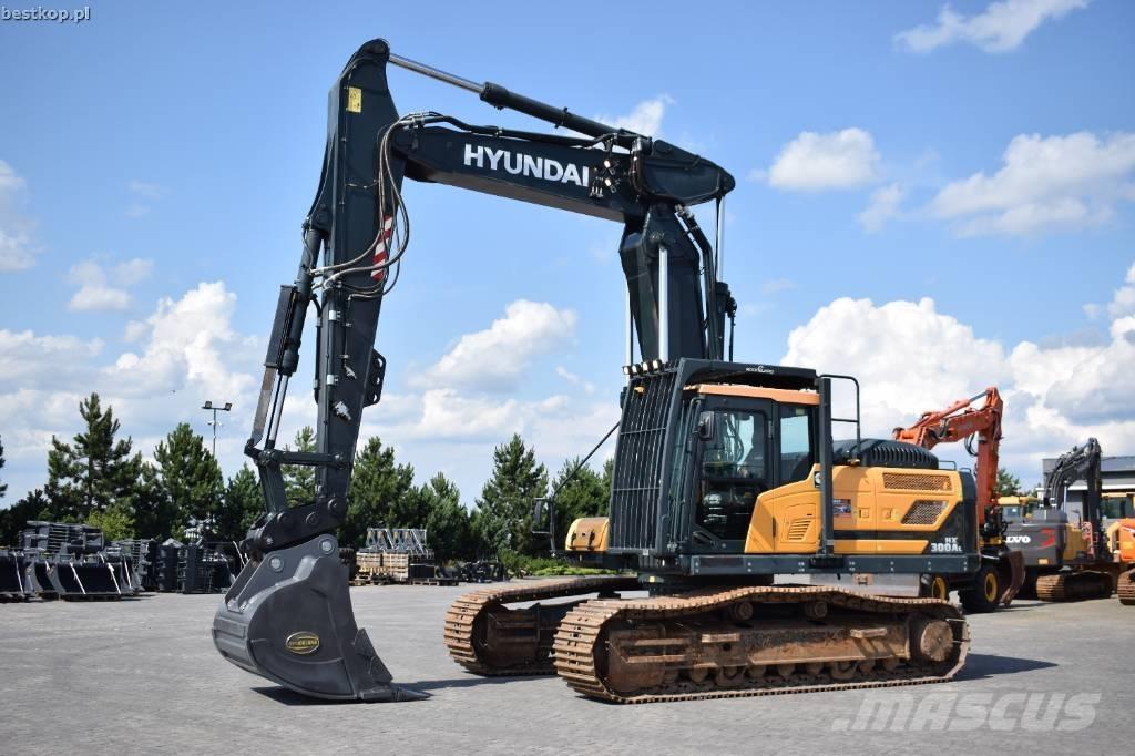 Hyundai HX 300 AL Kāpurķēžu ekskavatori