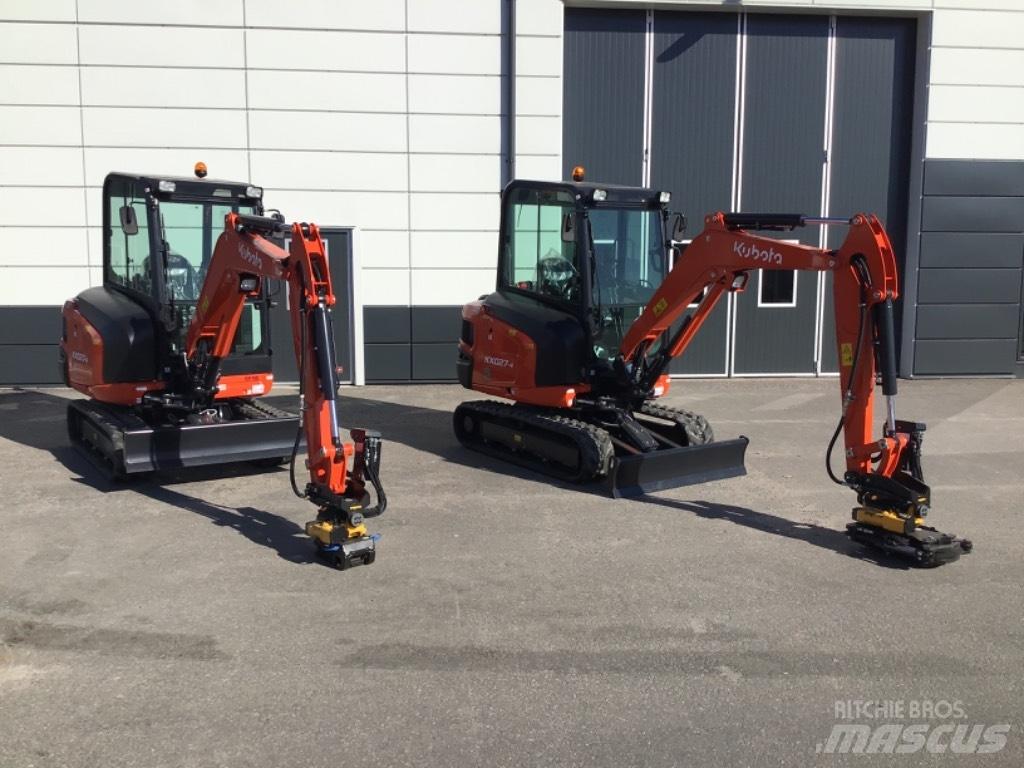 Kubota KX 027 Mini ekskavatori < 7 t