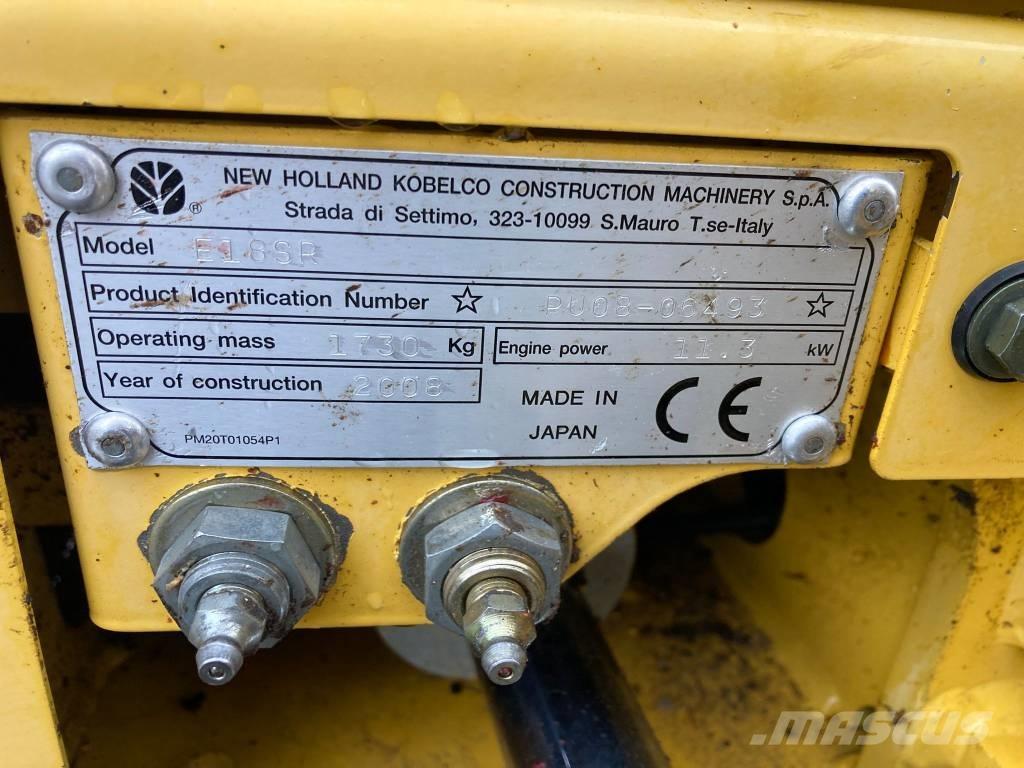New Holland E 18 SR Mini ekskavatori < 7 t