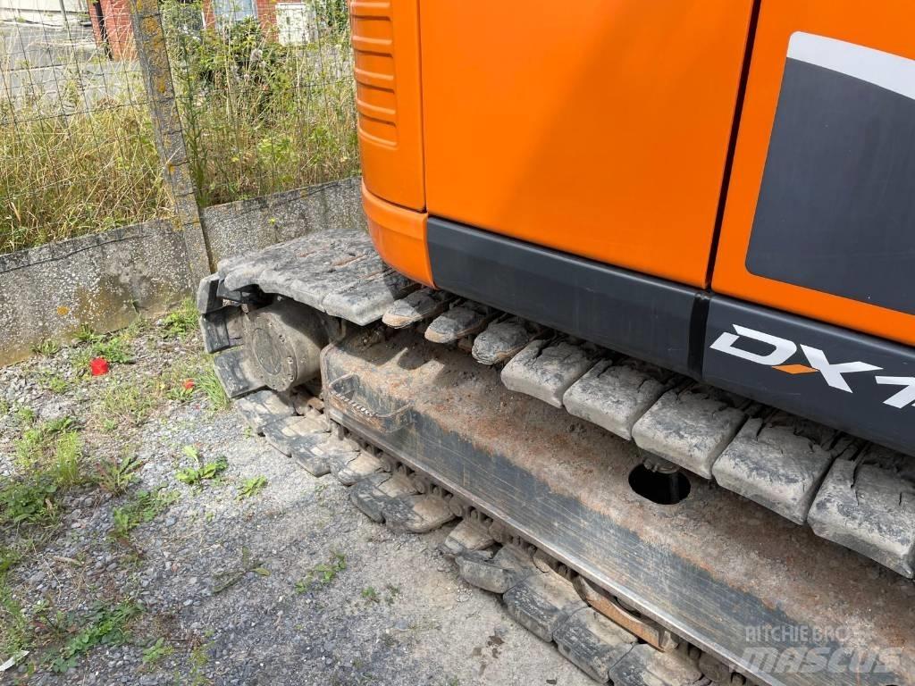 Doosan DX 140 LCR Kāpurķēžu ekskavatori