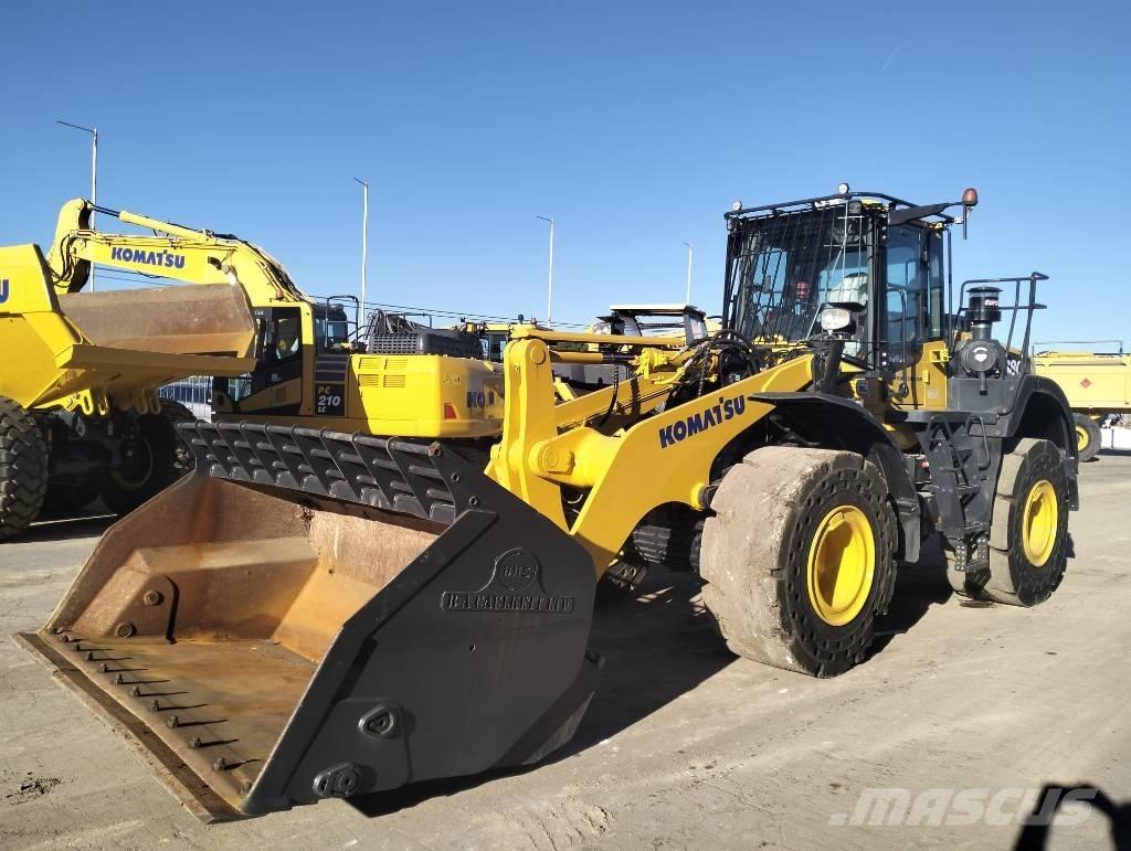 Komatsu WA380-8EO Iekrāvēji uz riteņiem