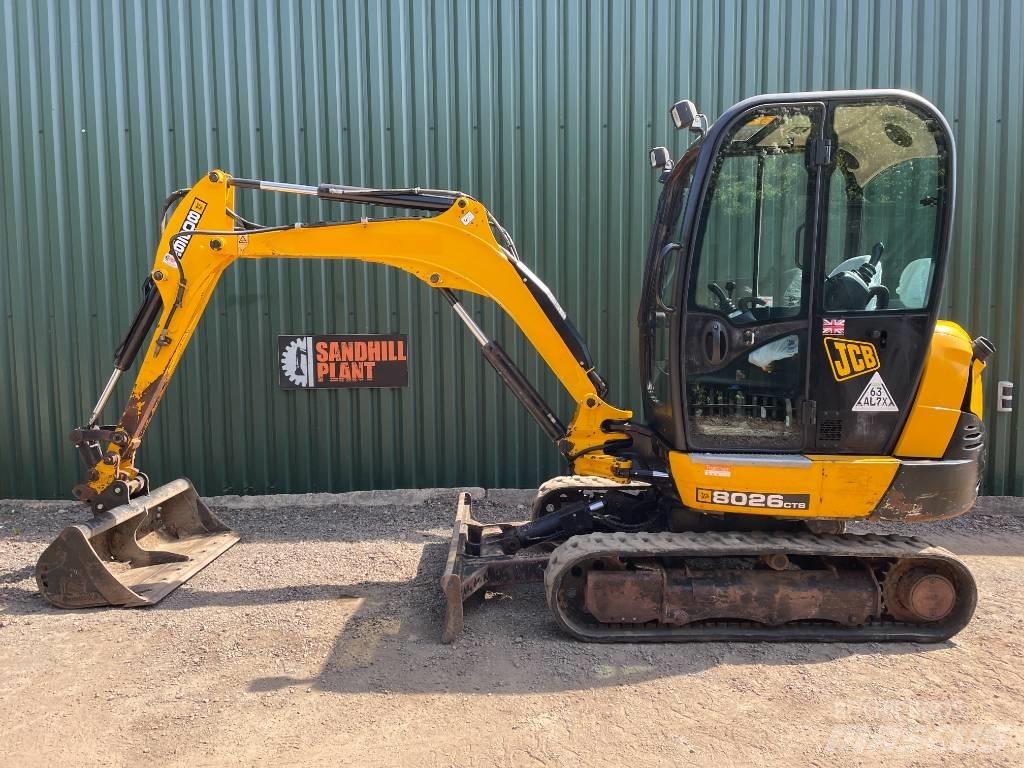 JCB 8026 CTS Mini ekskavatori < 7 t