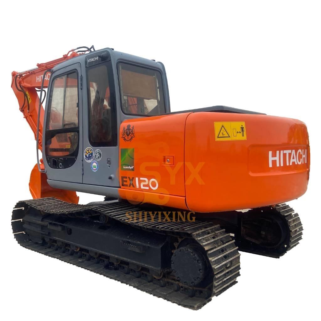 Hitachi EX 120 Kāpurķēžu ekskavatori