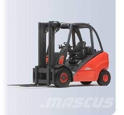 Linde H30D Tehnika ar dīzeļa dzinēju