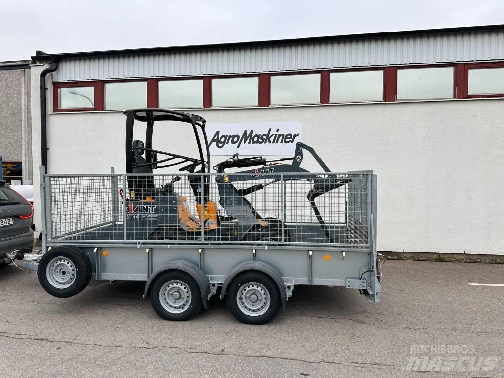 Ifor Williams GD125R Zemie treileri