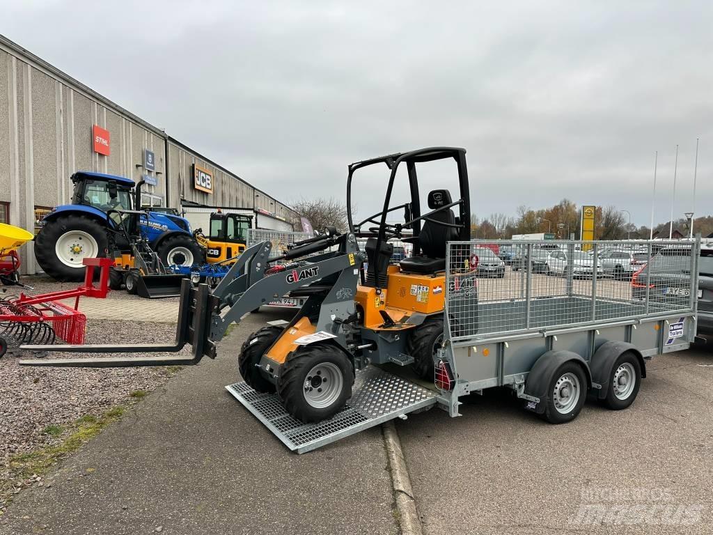 Ifor Williams GD125R Zemie treileri
