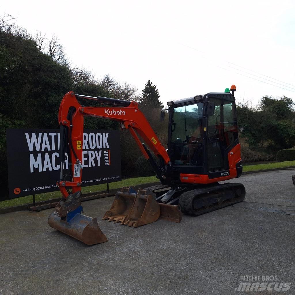 Kubota KX 027 Mini ekskavatori < 7 t