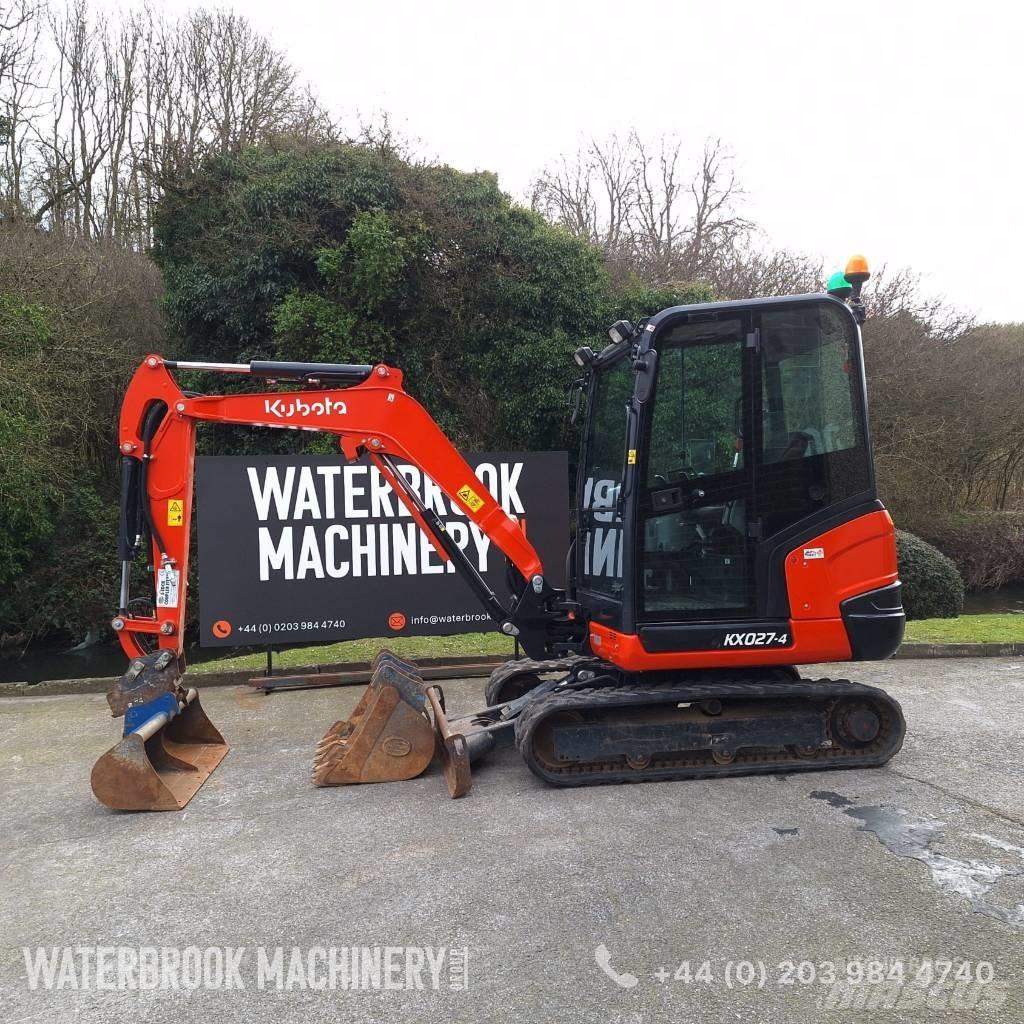 Kubota KX 027 Mini ekskavatori < 7 t