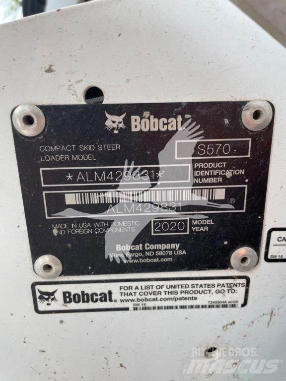 Bobcat S570 Lietoti riteņu kompaktiekrāvēji