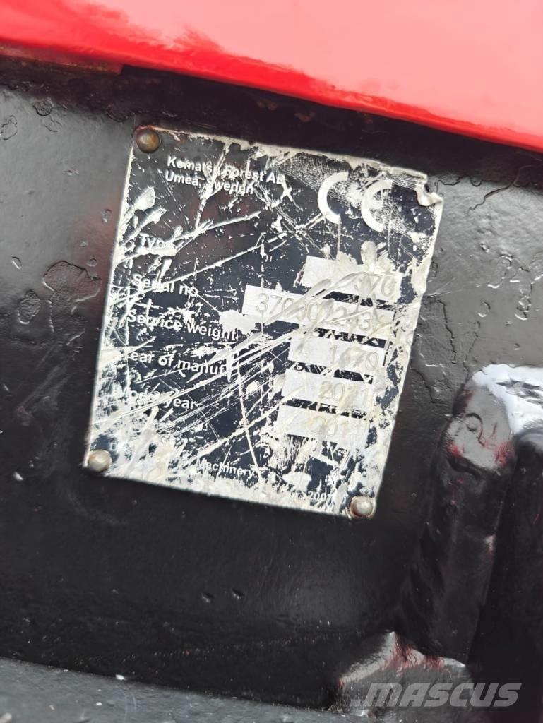 Komatsu 370.2 Hārvesteru kausi