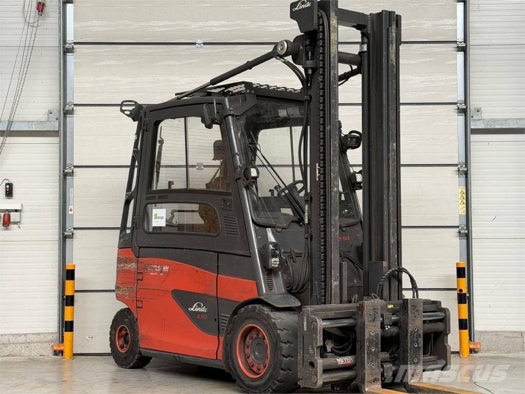 Linde E50HL-01 Elektriskie iekrāvēji