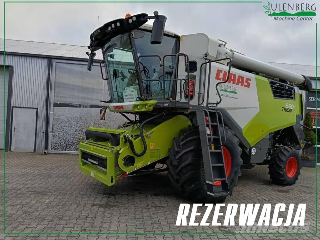 CLAAS TRION 650 Ražas novākšanas kombaini