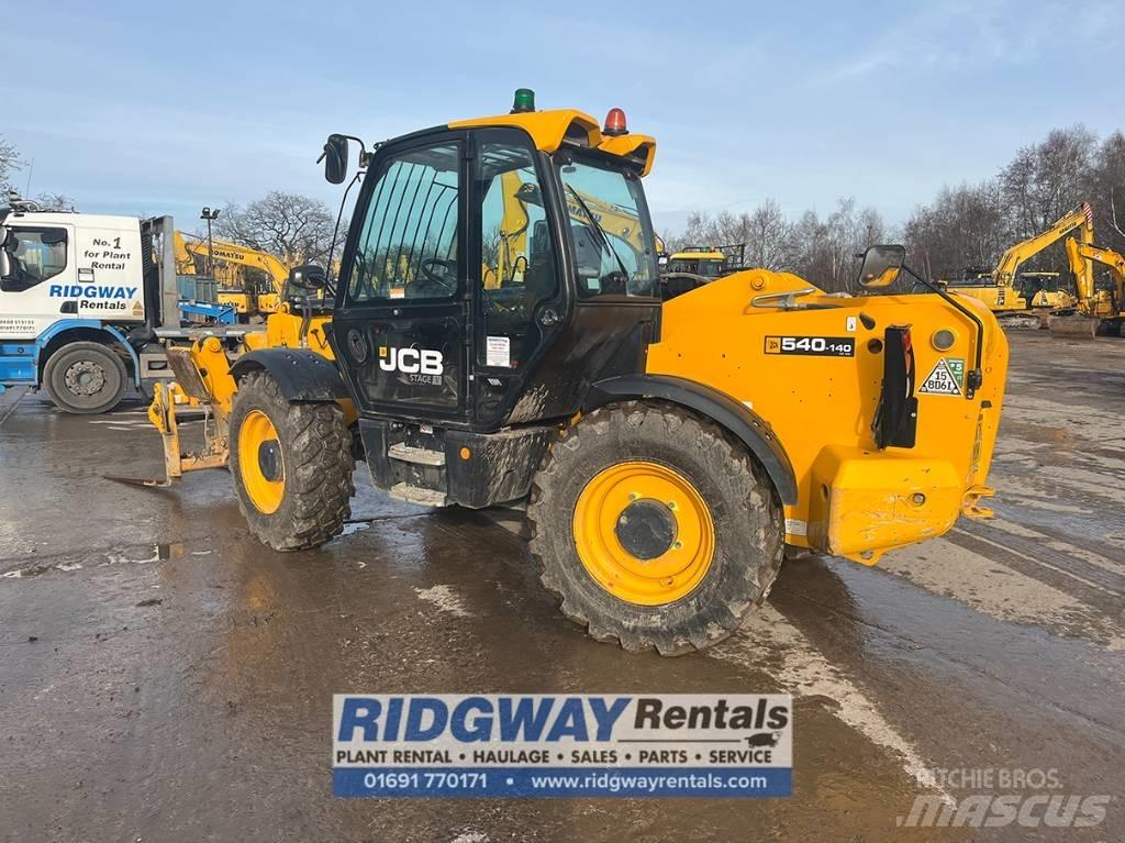 JCB 540-140 Teleskopiskie manipulatori