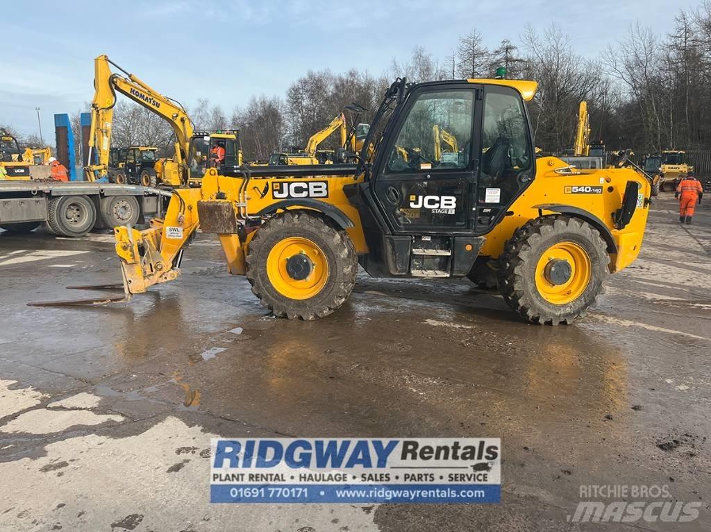 JCB 540-140 Teleskopiskie manipulatori