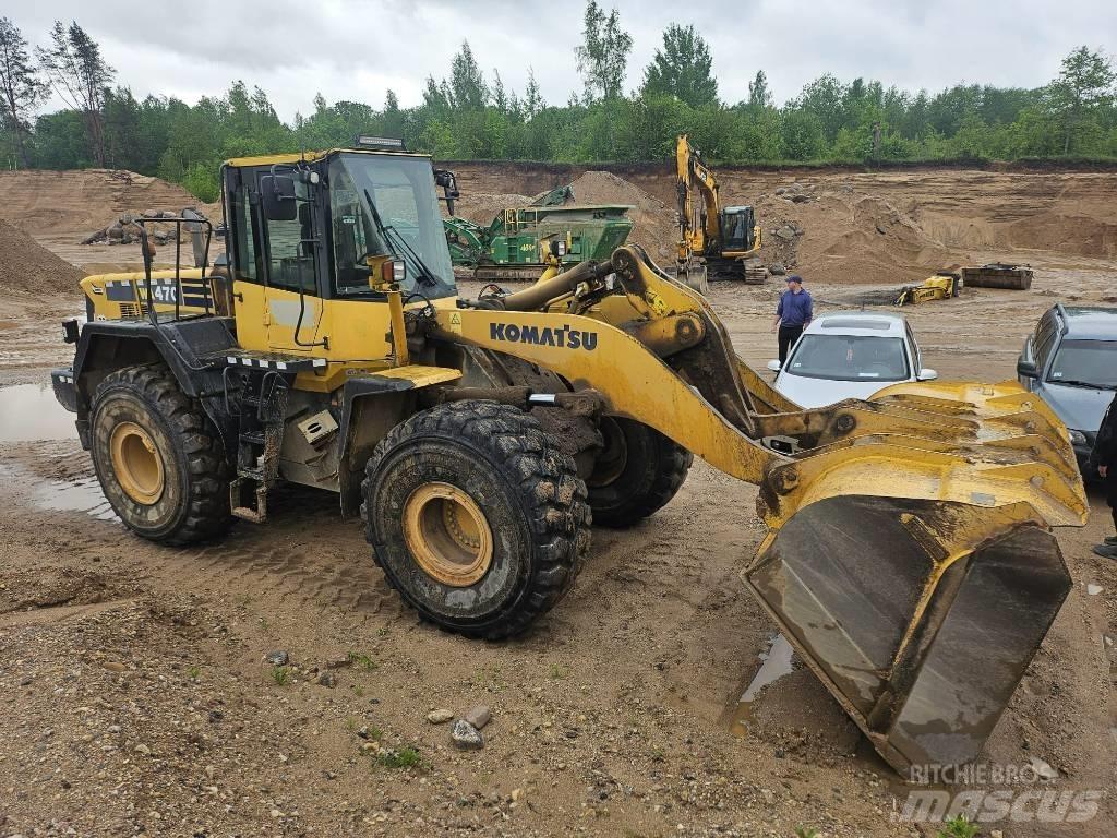 Komatsu WA 470 Iekrāvēji uz riteņiem