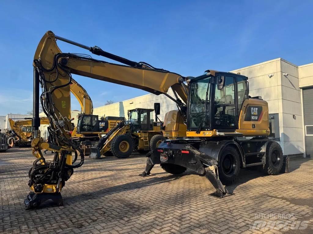 CAT M315F Ekskavatori uz riteņiem