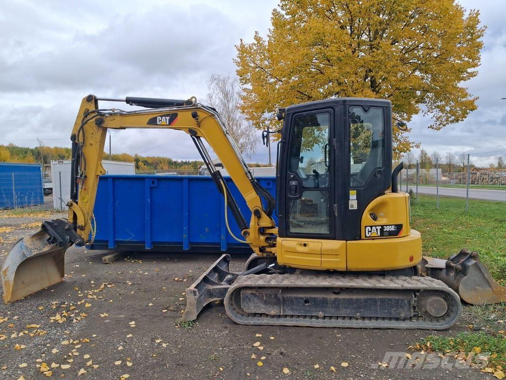 CAT 305E2CR Mini ekskavatori < 7 t