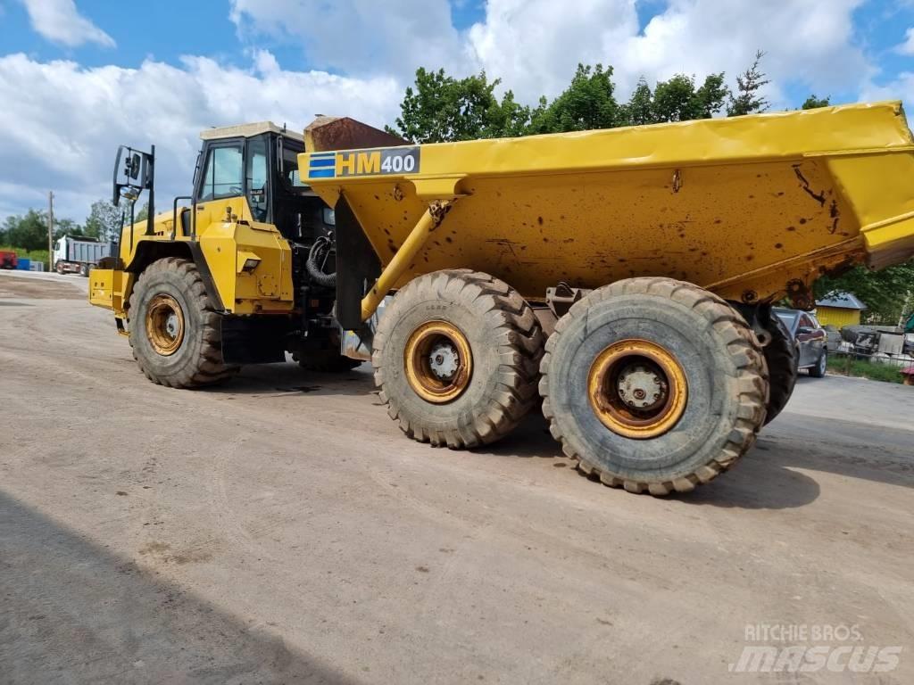 Komatsu HM 400 6x6 Artikulētie pašizgāzēji
