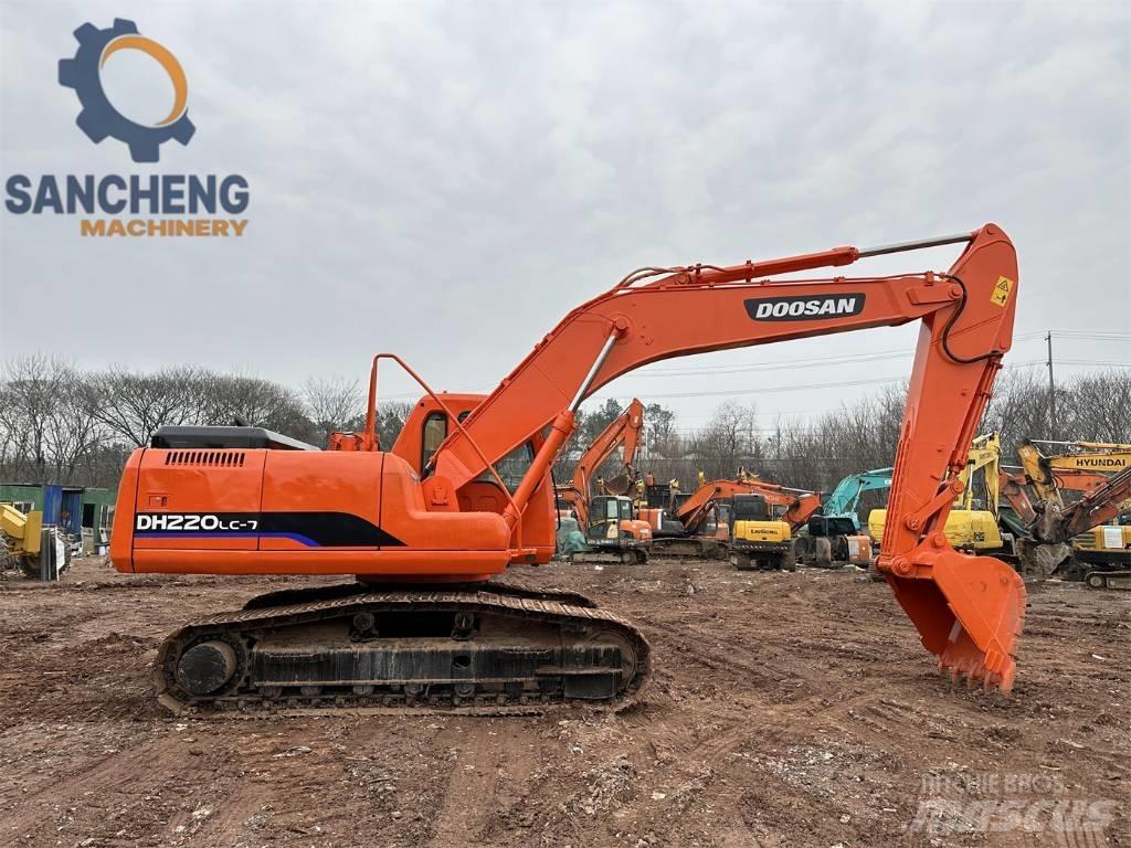 Doosan DH 220 LC-7 Kāpurķēžu ekskavatori
