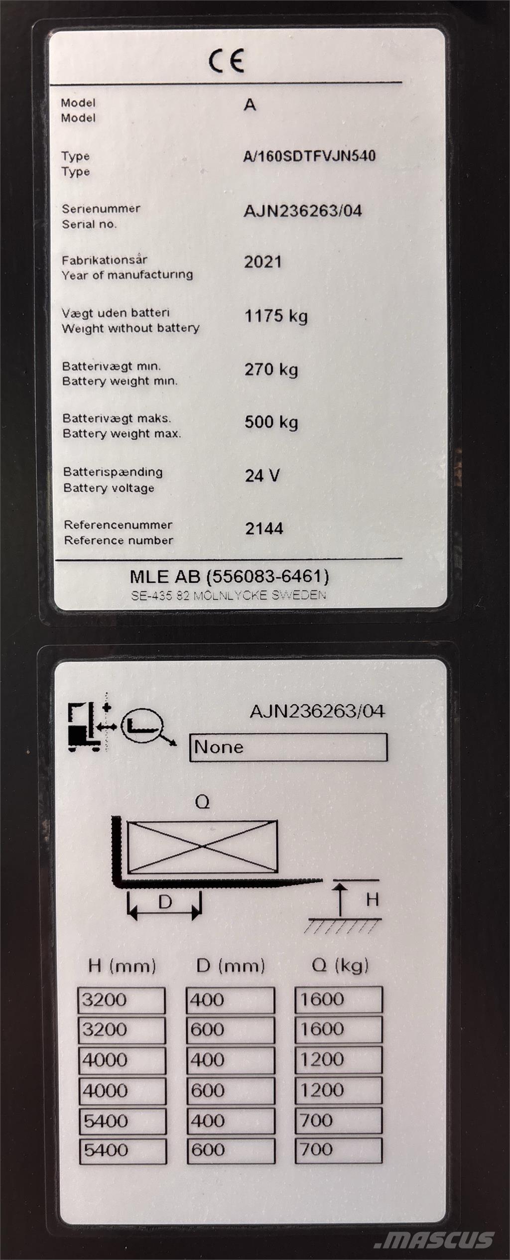 Atlet AJN160 Pašgājēji krautnētāji