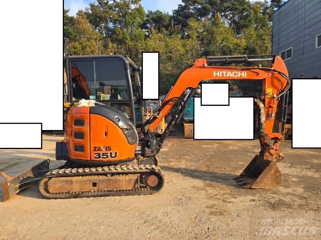  HITCHI ZX35U Mini ekskavatori < 7 t