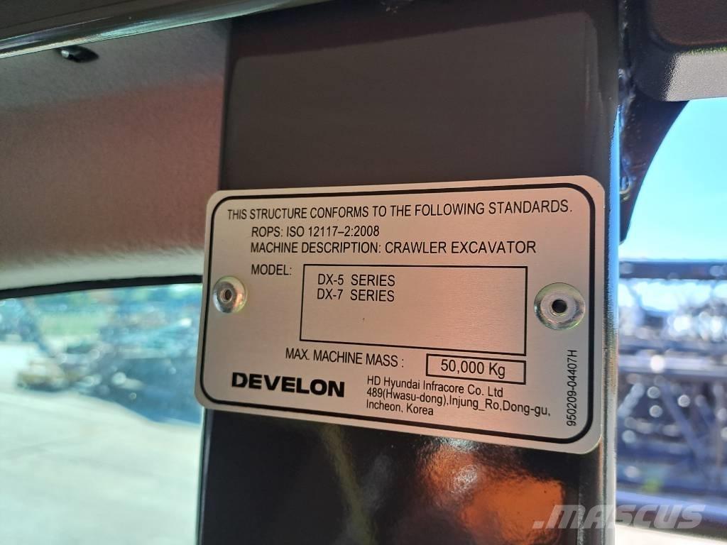 Doosan DX300LC-7M Kāpurķēžu ekskavatori