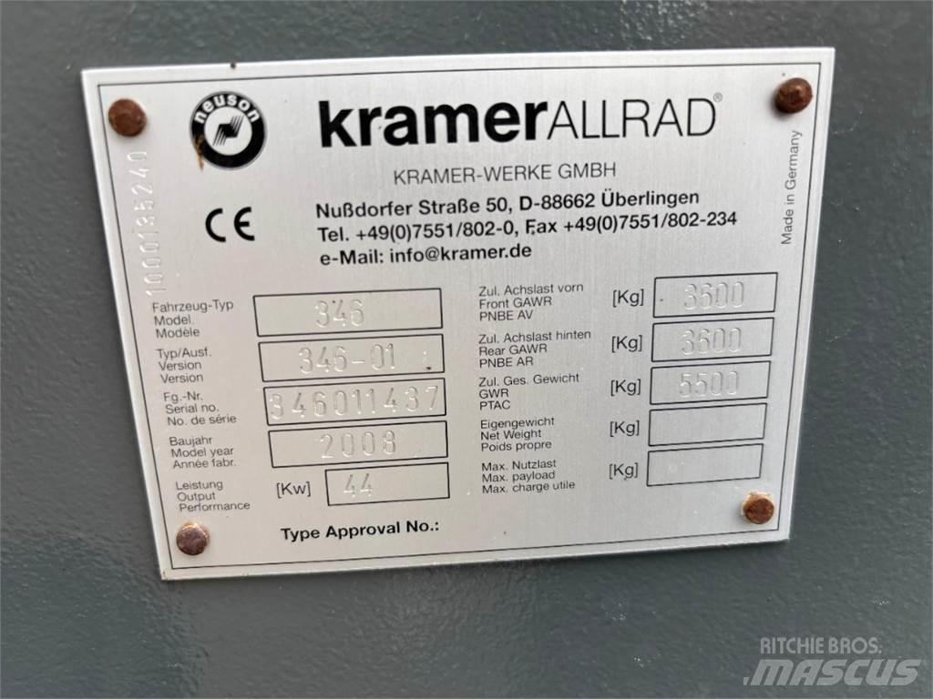 Kramer 750 Iekrāvēji uz riteņiem