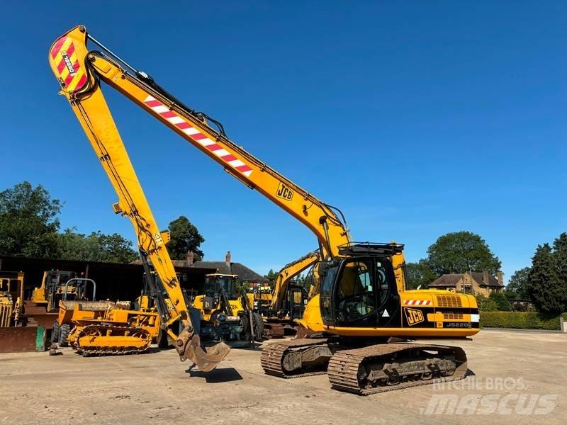 JCB JS 220 LR Kāpurķēžu ekskavatori