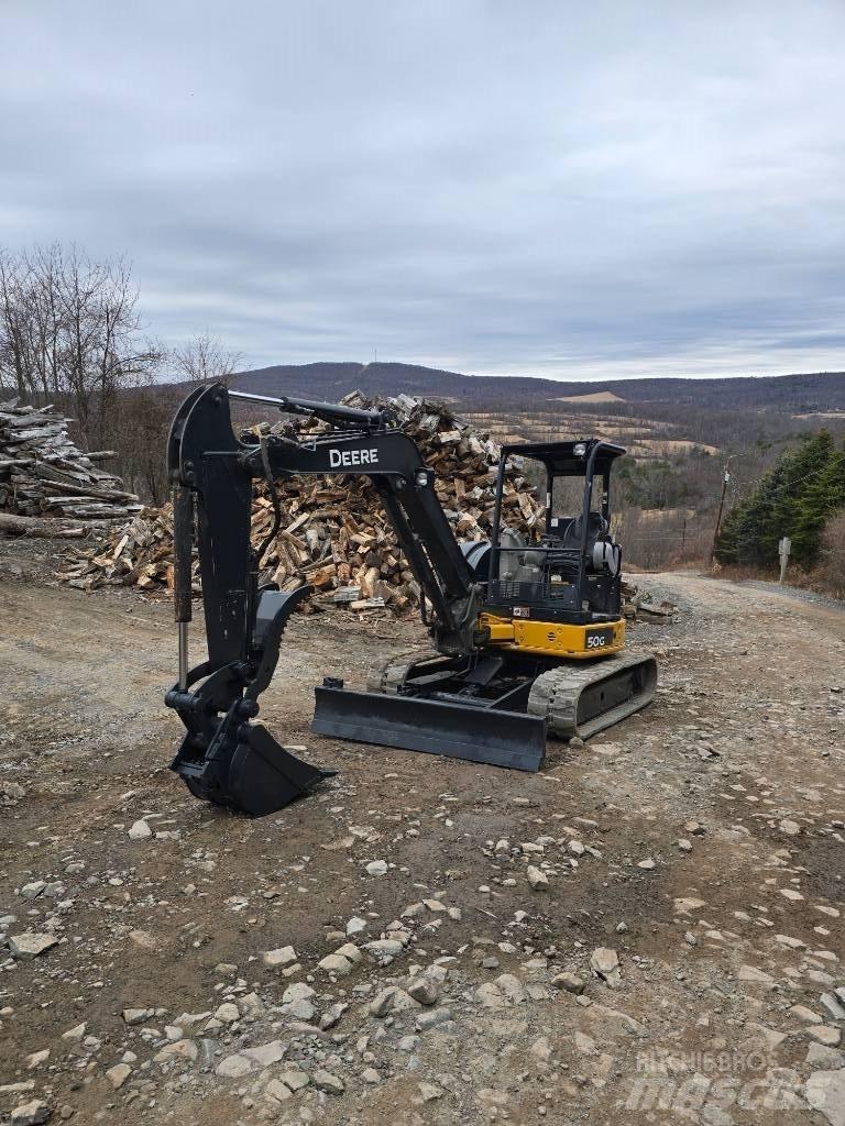 DEERE 50G Mini ekskavatori < 7 t