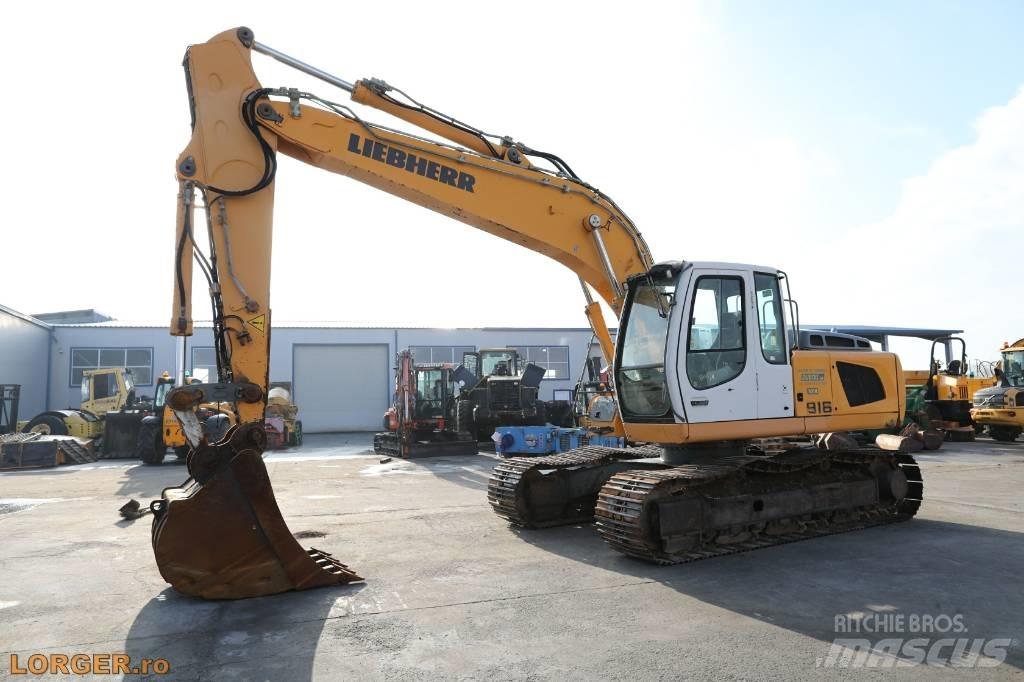 Liebherr R 916 LC Kāpurķēžu ekskavatori