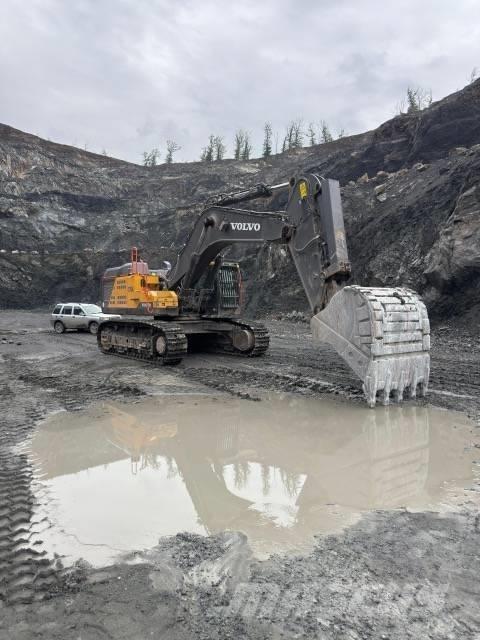 Volvo EC750EL Kāpurķēžu ekskavatori
