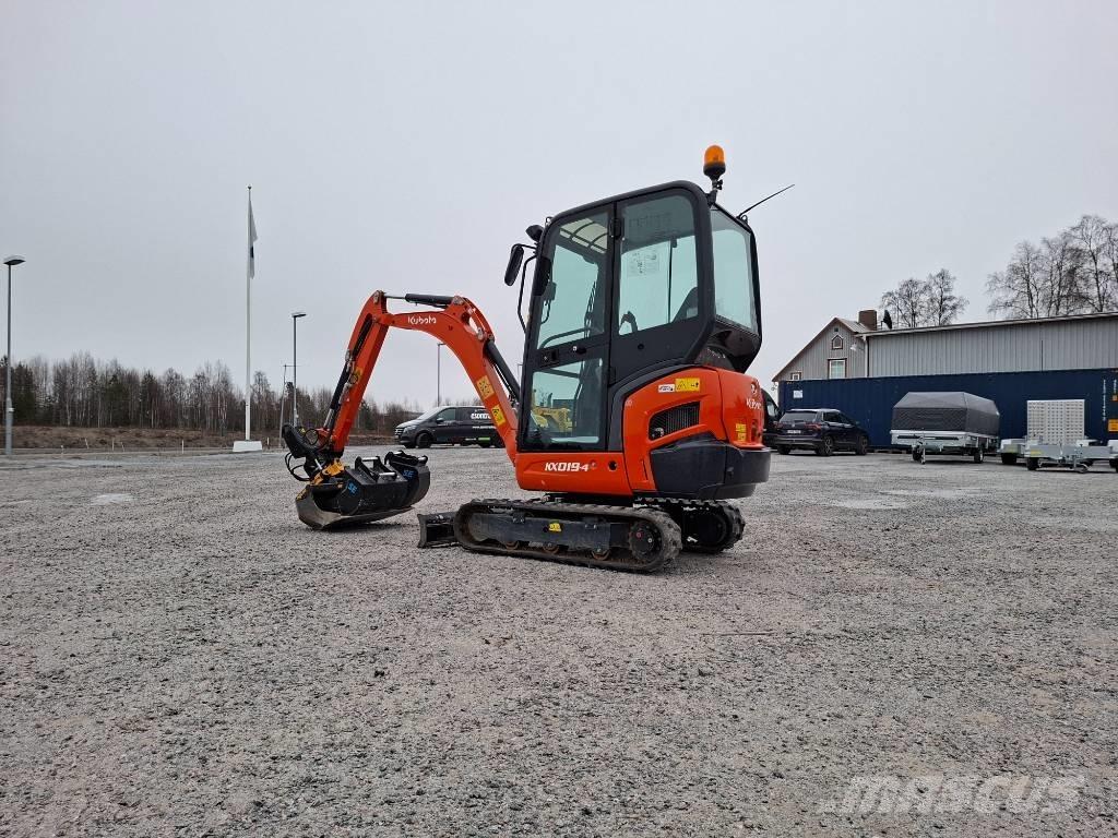 Kubota KX019-4 Mini ekskavatori < 7 t