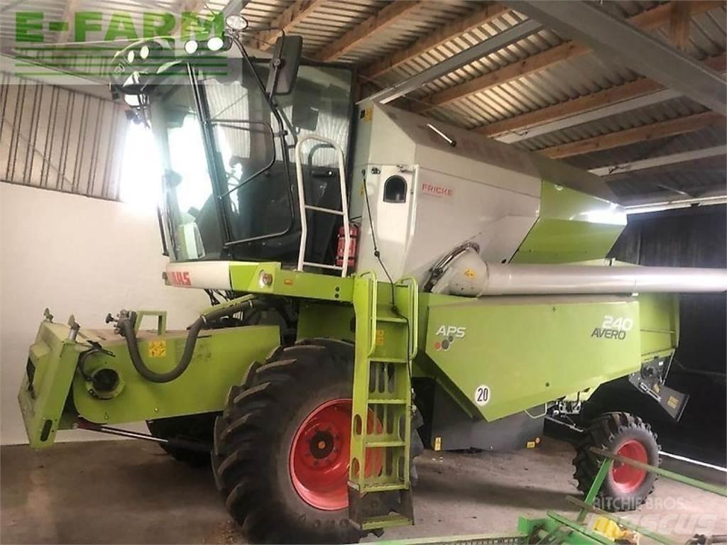 CLAAS avero 240 Ražas novākšanas kombaini