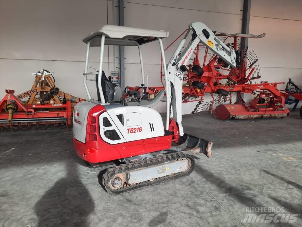 Takeuchi TB216 Mini ekskavatori < 7 t