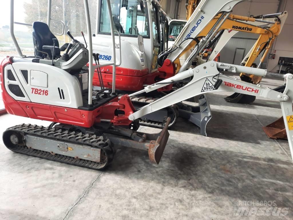 Takeuchi TB216 Mini ekskavatori < 7 t