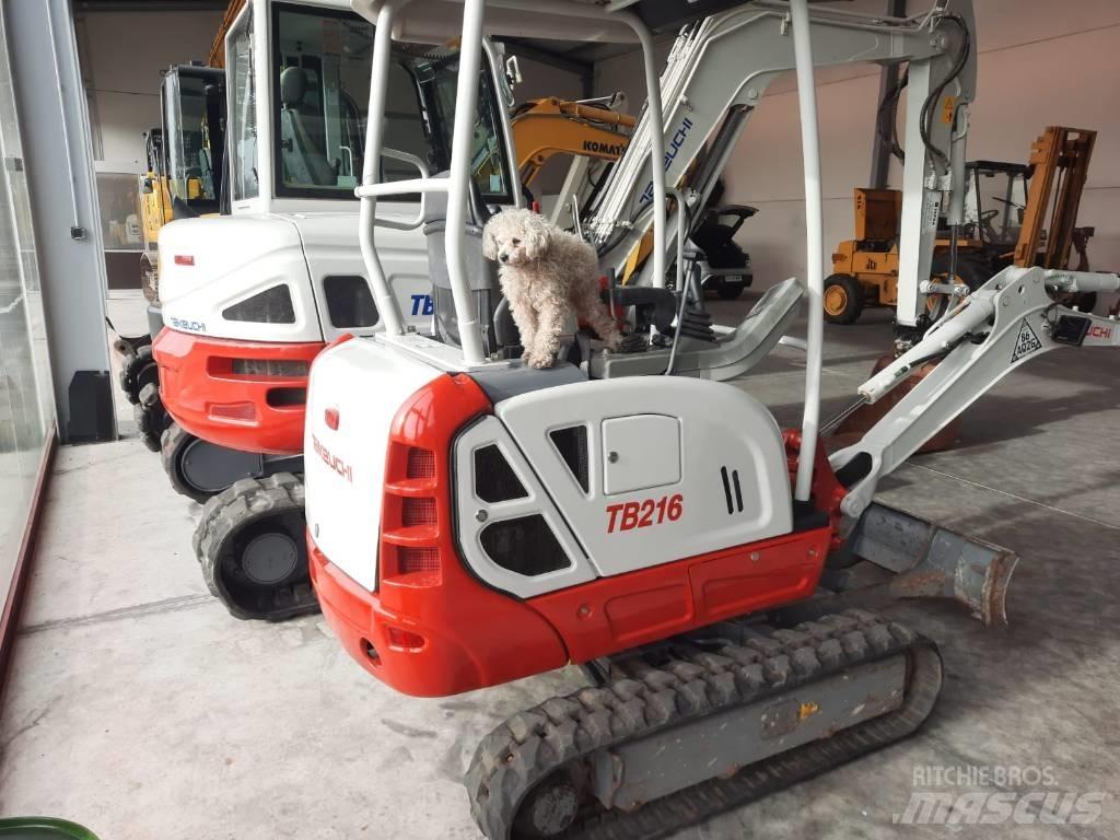 Takeuchi TB216 Mini ekskavatori < 7 t