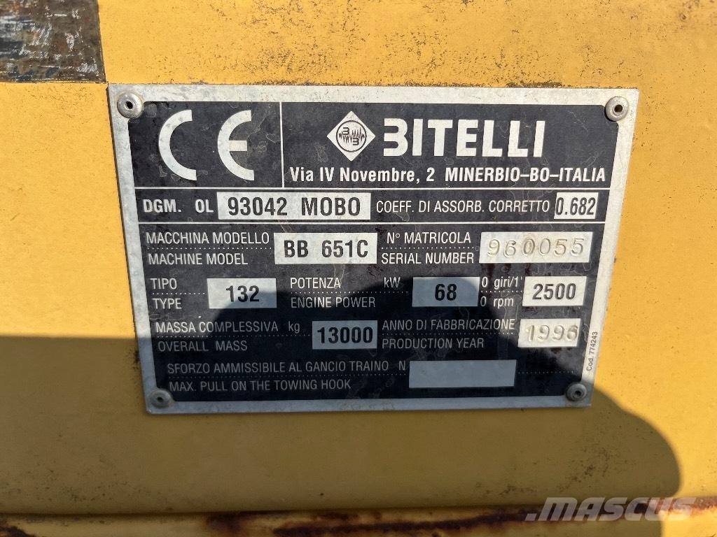 Bitelli BB 651 C Asfalta klājēji