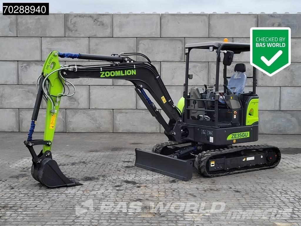 Zoomlion ZE35 GU Mini ekskavatori < 7 t