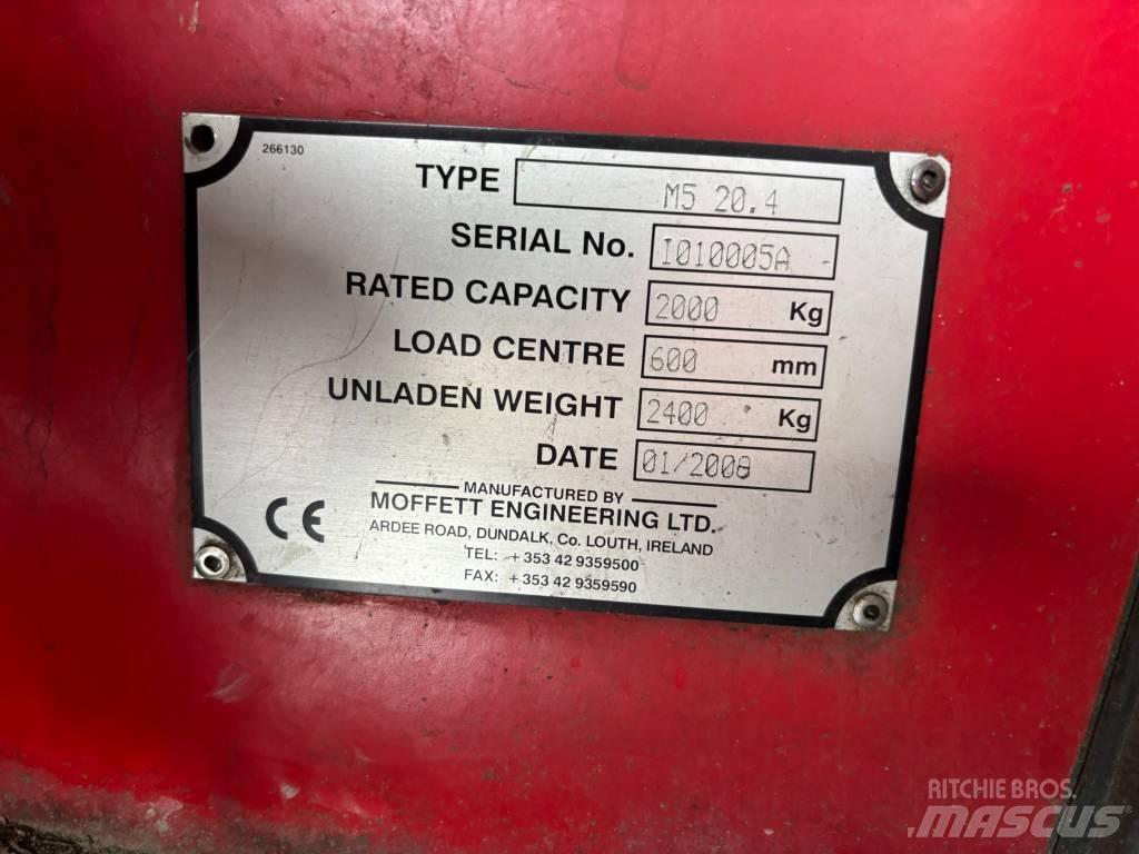 Moffett M5 20.4 Iekraušanas tehnika- Citi