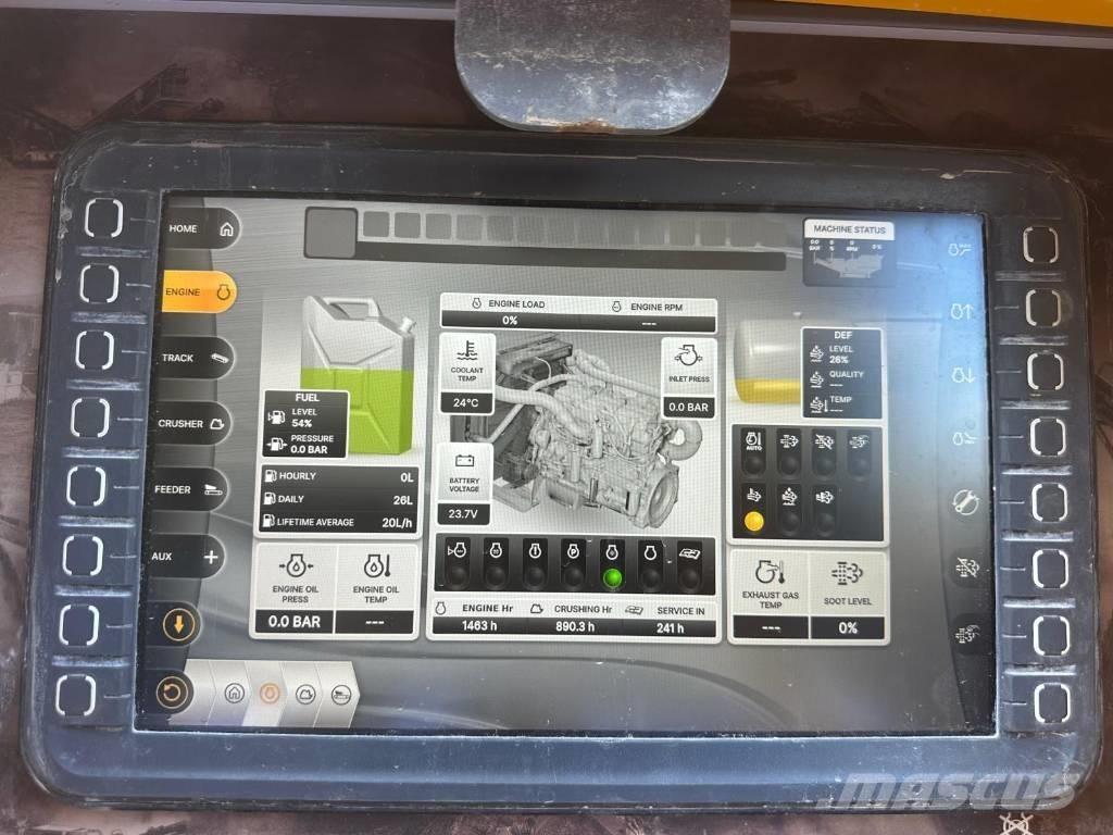 Tesab 1125TR Mobilie drupinātāji