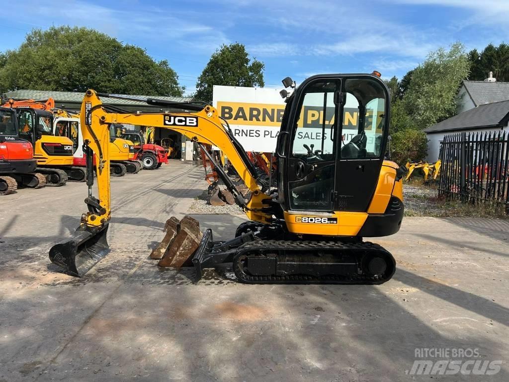 JCB 8026 CTS Mini ekskavatori < 7 t
