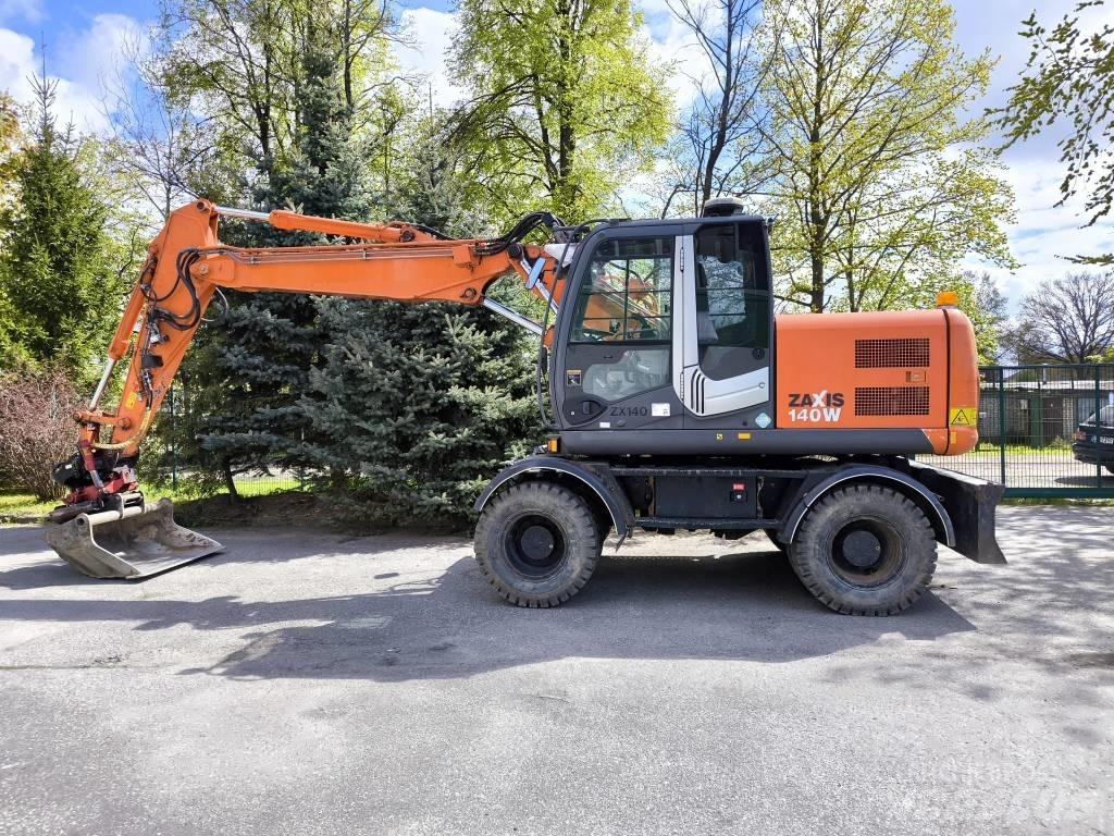 Hitachi ZX 140 W-3 Ekskavatori uz riteņiem