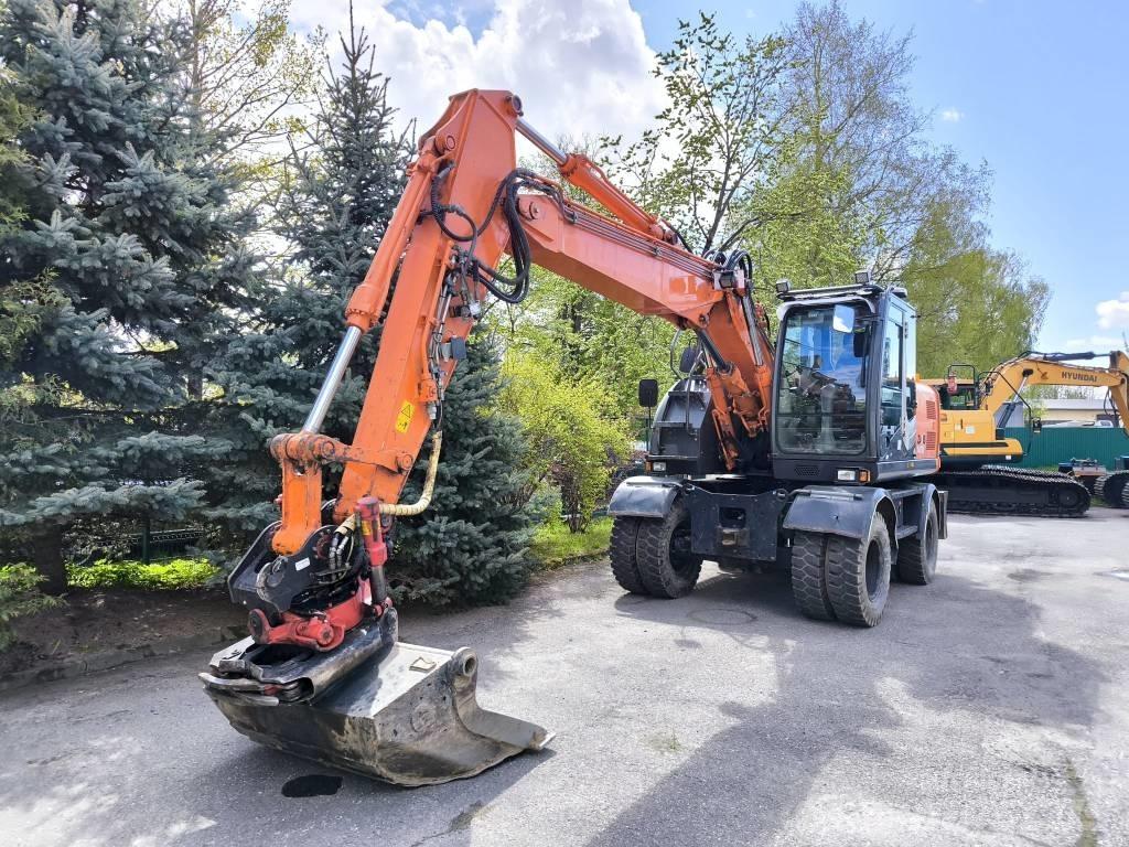 Hitachi ZX 140 W-3 Ekskavatori uz riteņiem