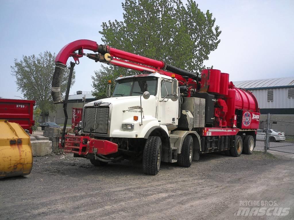 Western Star 4800 Kombinētās vakumsūkņa mašīnas