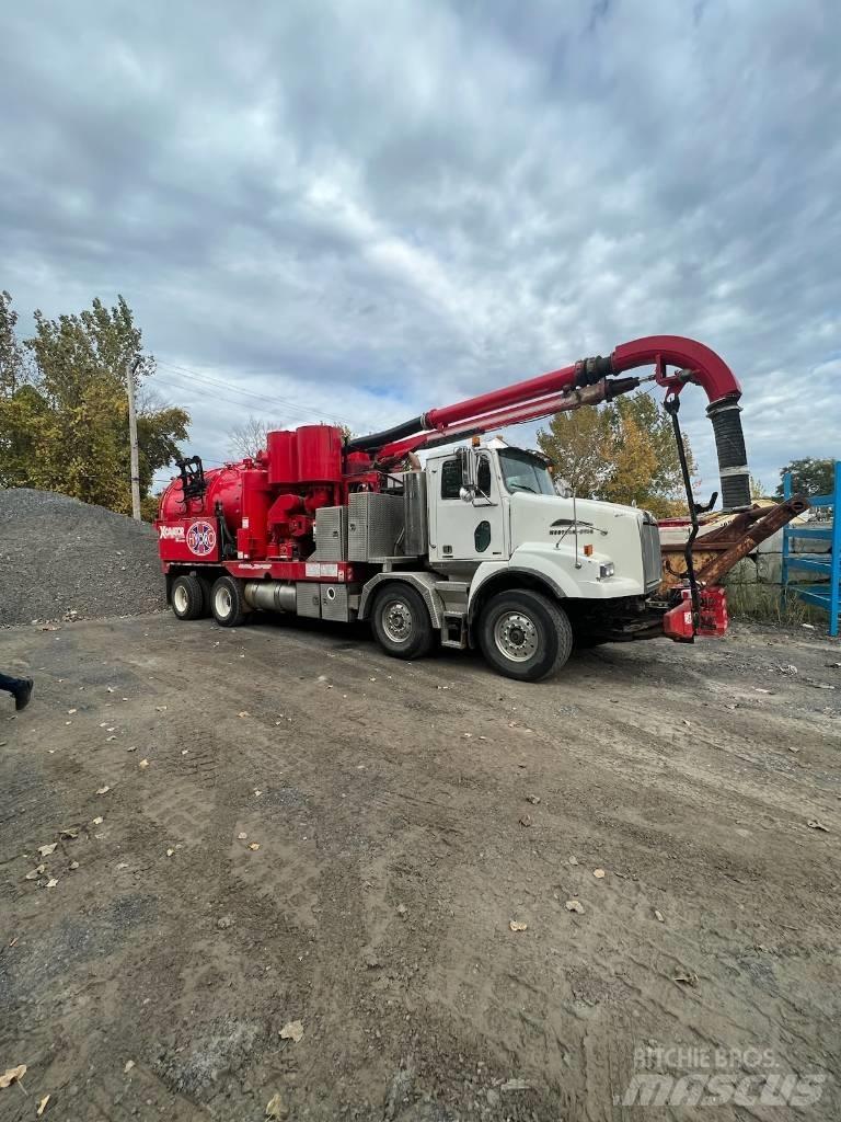 Western Star 4800 Kombinētās vakumsūkņa mašīnas
