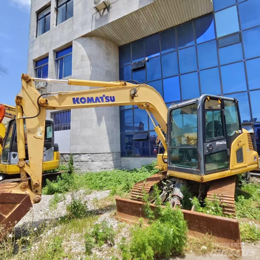 Komatsu PC 70-8 Kāpurķēžu ekskavatori