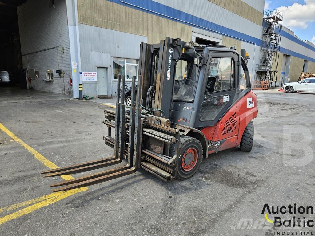 Linde H50D-02 Tehnika ar dīzeļa dzinēju