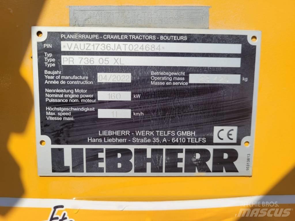 Liebherr PR 736 XL Kāpurķēžu buldozeri